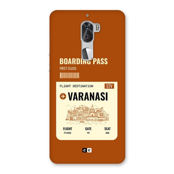 Varanasi Boarding Pass Back Case for Coolpad Cool 1