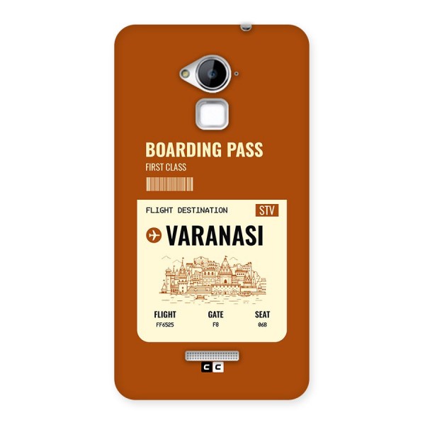 Varanasi Boarding Pass Back Case for Coolpad Note 3