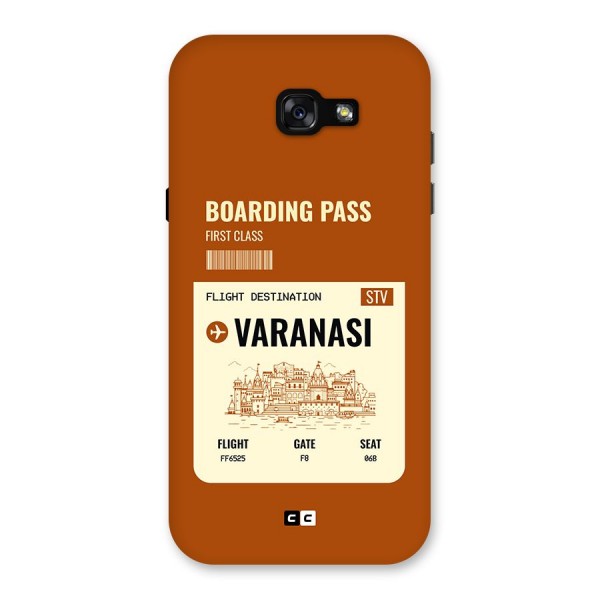 Varanasi Boarding Pass Back Case for Galaxy A7 (2017)