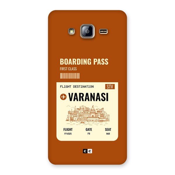 Varanasi Boarding Pass Back Case for Galaxy On5