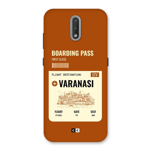 Varanasi Boarding Pass Back Case for Nokia 2.3