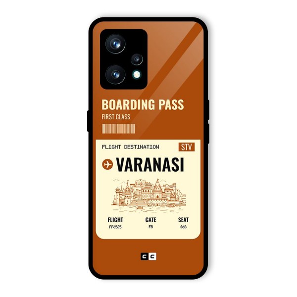 Varanasi Boarding Pass Back Case for Realme 9