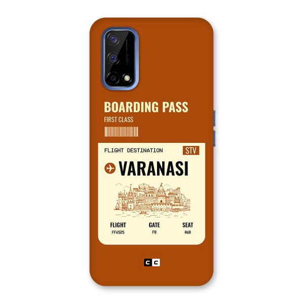 Varanasi Boarding Pass Back Case for Realme Narzo 30 Pro