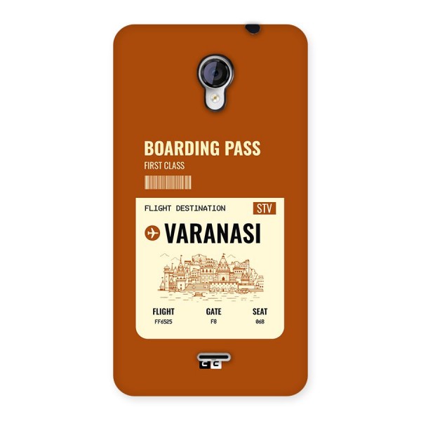 Varanasi Boarding Pass Back Case for Unite 2 A106