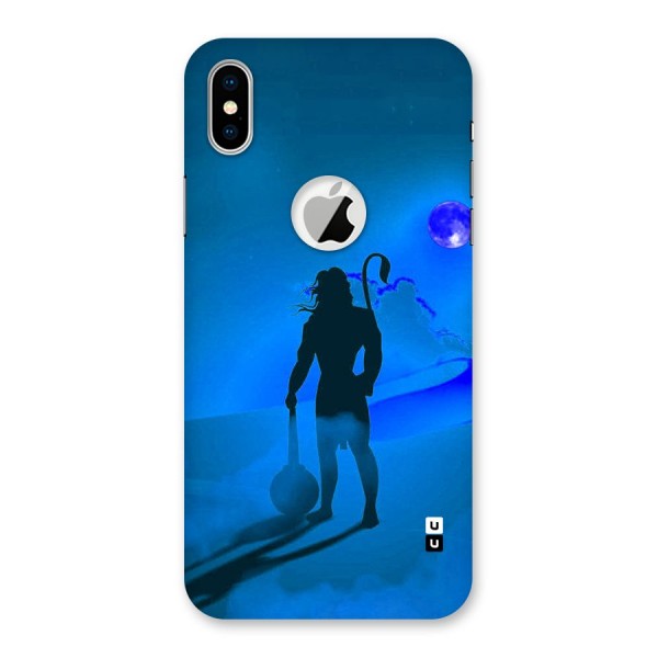 Vayu Putra Back Case for iPhone XS Logo Cut