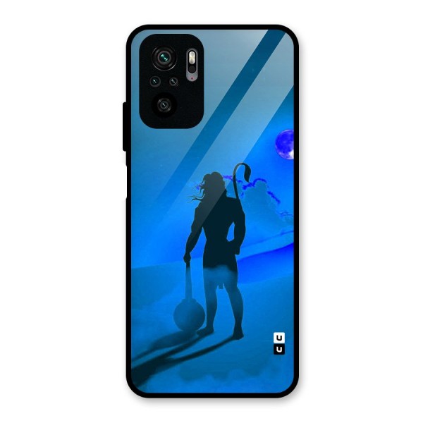 Vayu Putra Glass Back Case for Redmi Note 10