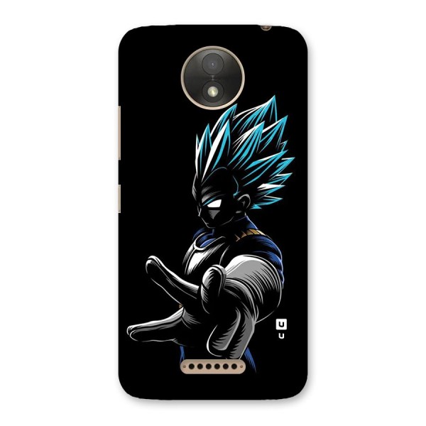 Vegeta Super Saiyan Back Case for Moto C Plus