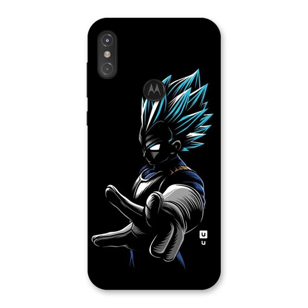 Vegeta Super Saiyan Back Case for Motorola One Power