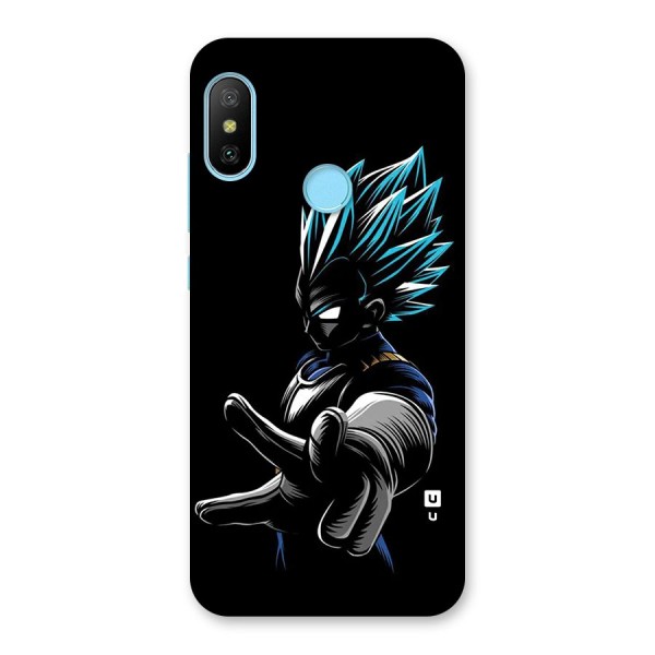 Vegeta Super Saiyan Back Case for Redmi 6 Pro