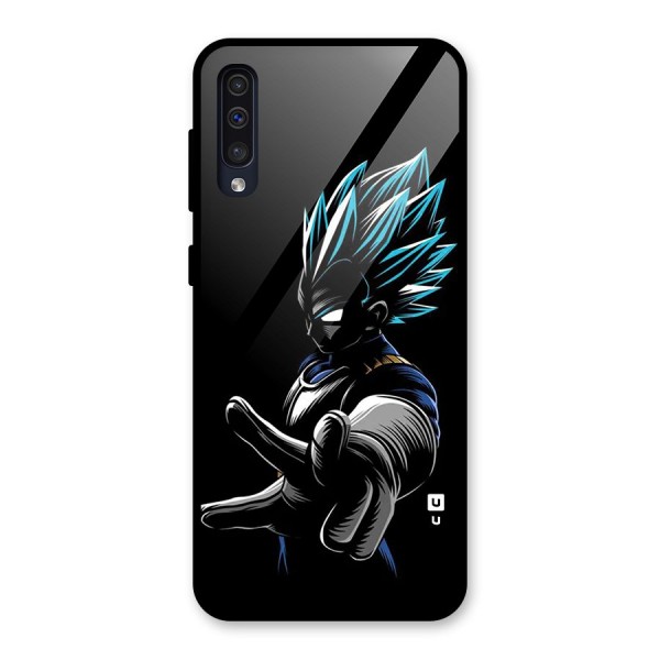 Vegeta Super Saiyan Glass Back Case for Galaxy A50