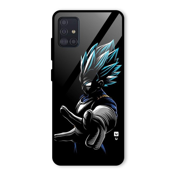 Vegeta Super Saiyan Glass Back Case for Galaxy A51