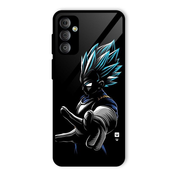 Vegeta Super Saiyan Glass Back Case for Galaxy F23