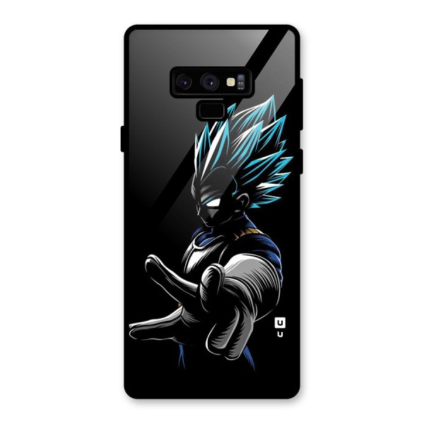 Vegeta Super Saiyan Glass Back Case for Galaxy Note 9