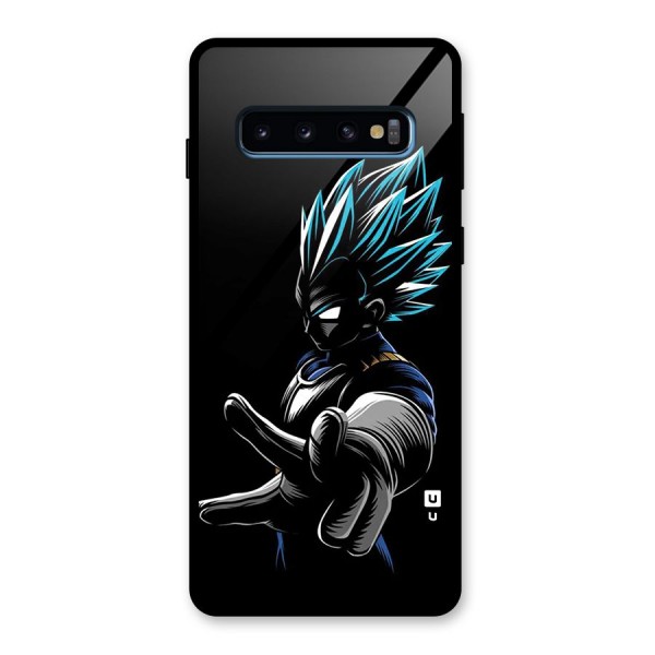 Vegeta Super Saiyan Glass Back Case for Galaxy S10