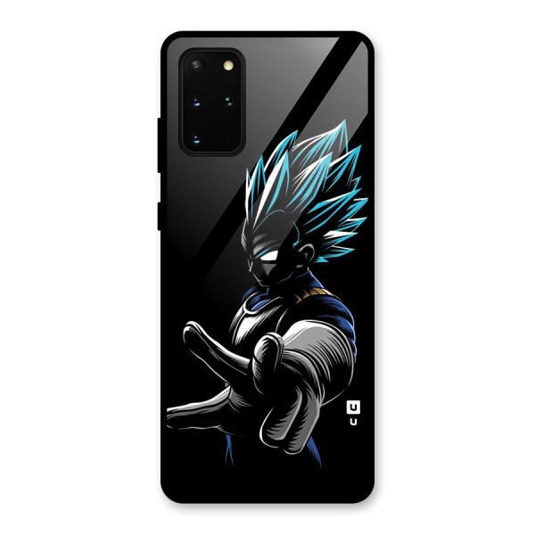 Vegeta Super Saiyan Glass Back Case for Galaxy S20 Plus