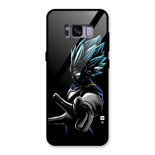 Vegeta Super Saiyan Glass Back Case for Galaxy S8