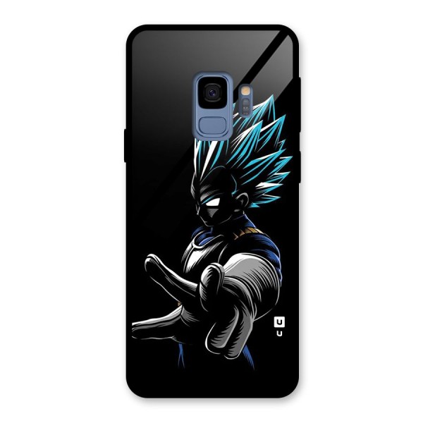 Vegeta Super Saiyan Glass Back Case for Galaxy S9