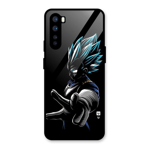 Vegeta Super Saiyan Glass Back Case for OnePlus Nord