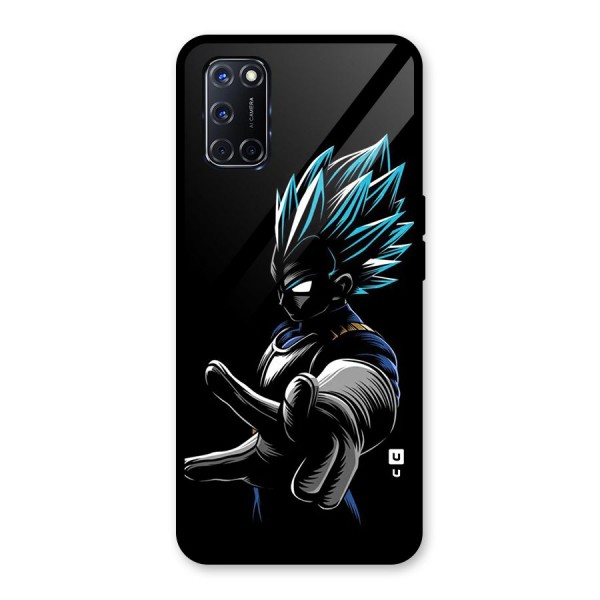 Vegeta Super Saiyan Glass Back Case for Oppo A52