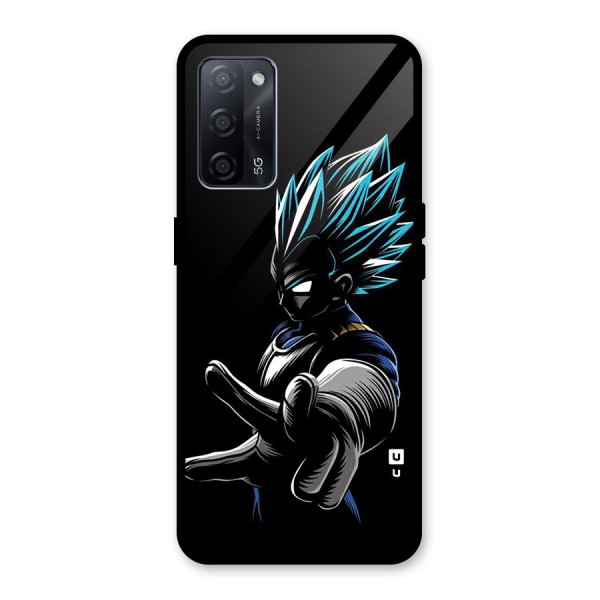 Vegeta Super Saiyan Glass Back Case for Oppo A53s 5G