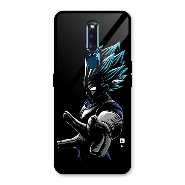 Vegeta Super Saiyan Glass Back Case for Oppo F11 Pro