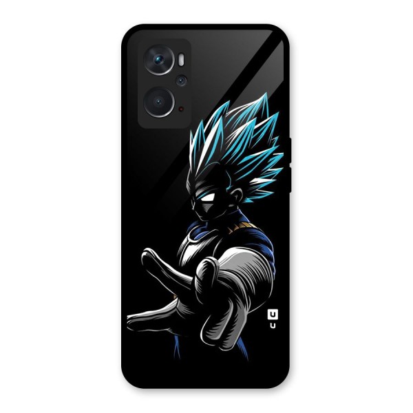 Vegeta Super Saiyan Glass Back Case for Oppo K10 4G