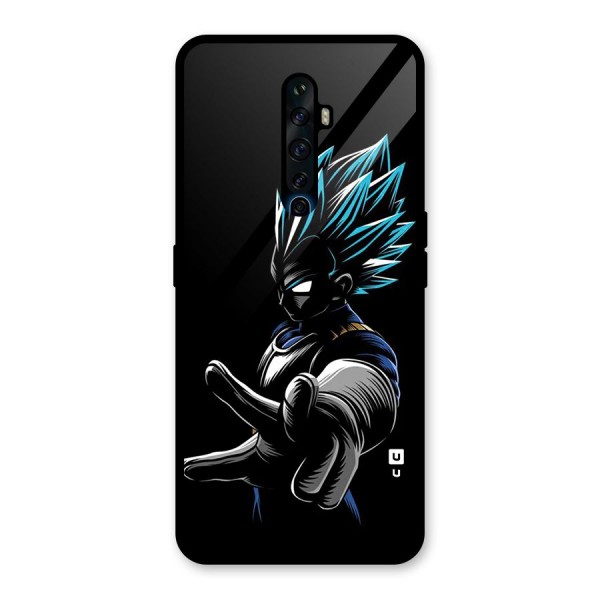 Vegeta Super Saiyan Glass Back Case for Oppo Reno2 F