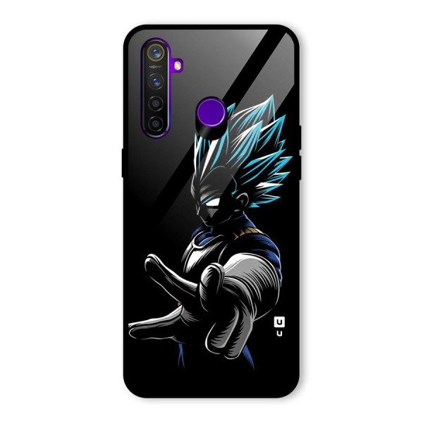 Vegeta Super Saiyan Glass Back Case for Realme 5 Pro