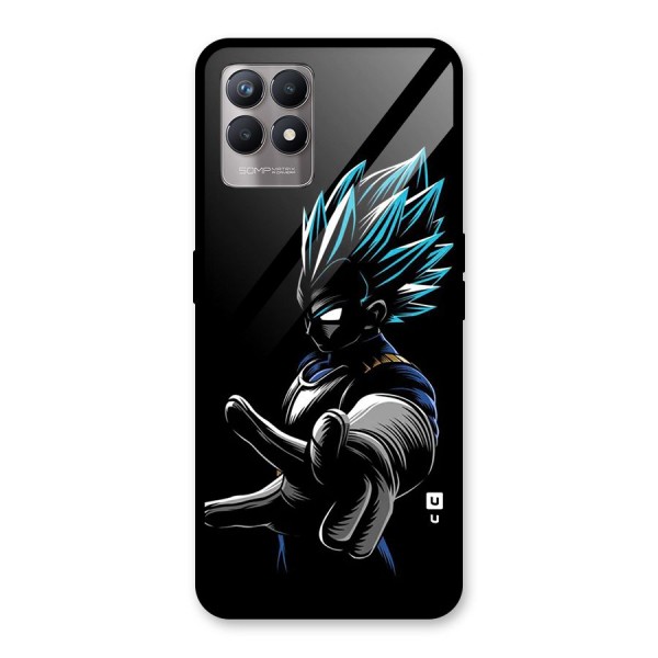 Vegeta Super Saiyan Glass Back Case for Realme 8i