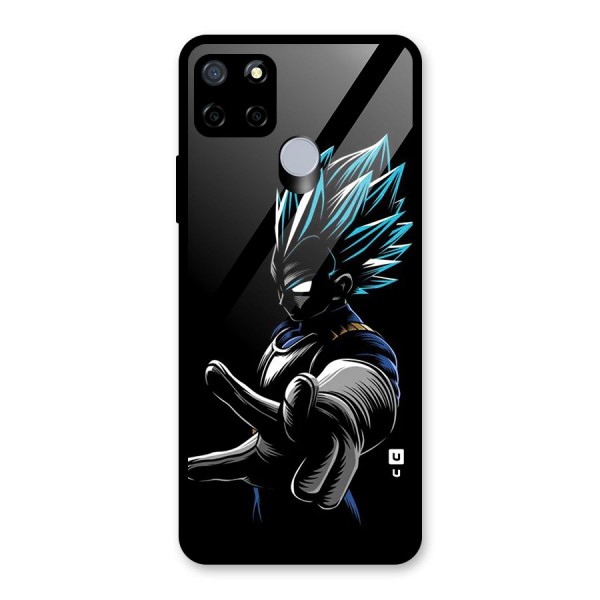 Vegeta Super Saiyan Glass Back Case for Realme C15