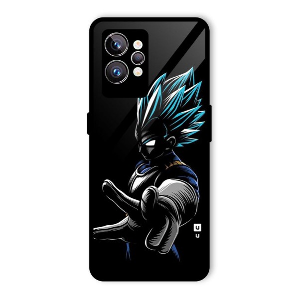 Vegeta Super Saiyan Glass Back Case for Realme GT2 Pro