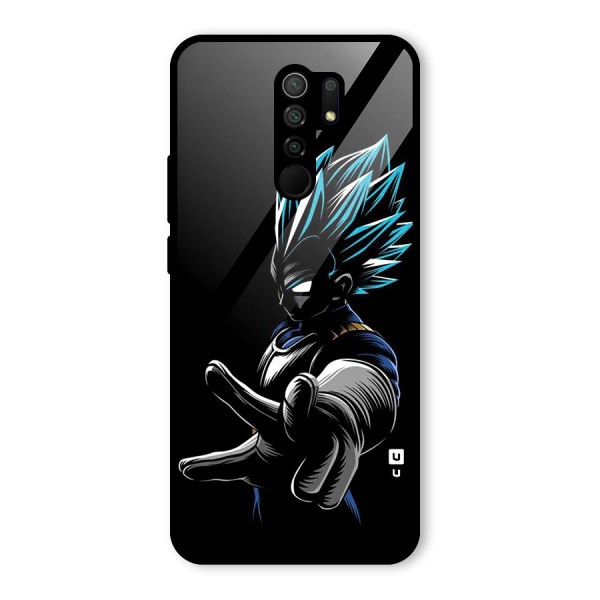 Vegeta Super Saiyan Glass Back Case for Redmi 9 Prime