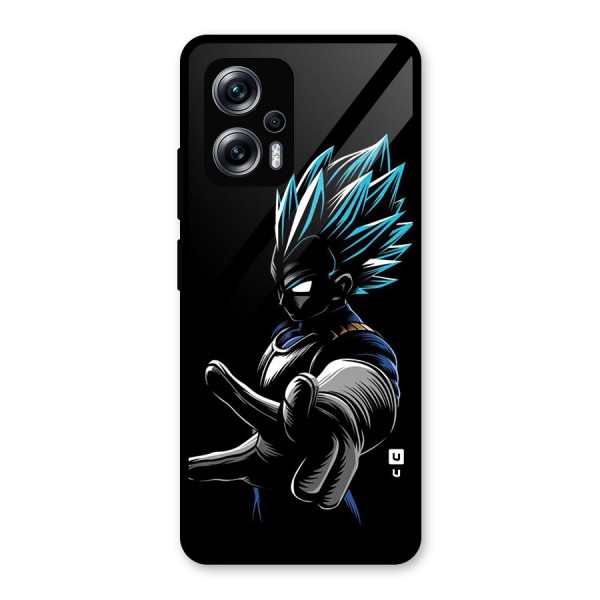 Vegeta Super Saiyan Glass Back Case for Redmi K50i