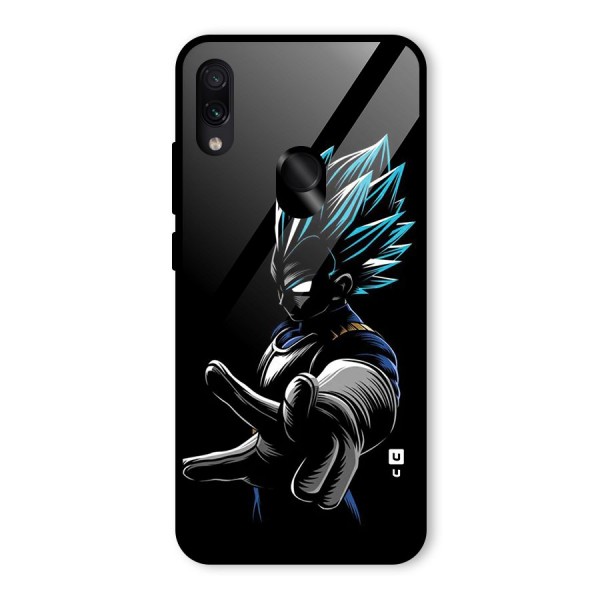 Vegeta Super Saiyan Glass Back Case for Redmi Note 7