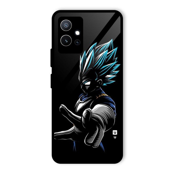 Vegeta Super Saiyan Glass Back Case for Vivo T1 5G