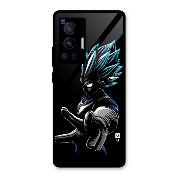 Vegeta Super Saiyan Glass Back Case for Vivo X70 Pro