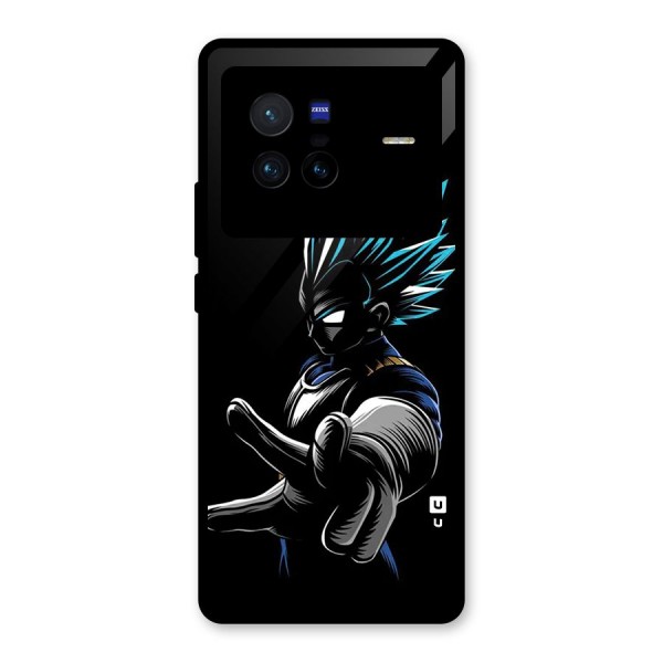 Vegeta Super Saiyan Glass Back Case for Vivo X80