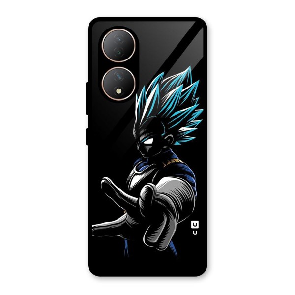 Vegeta Super Saiyan Glass Back Case for Vivo Y100A