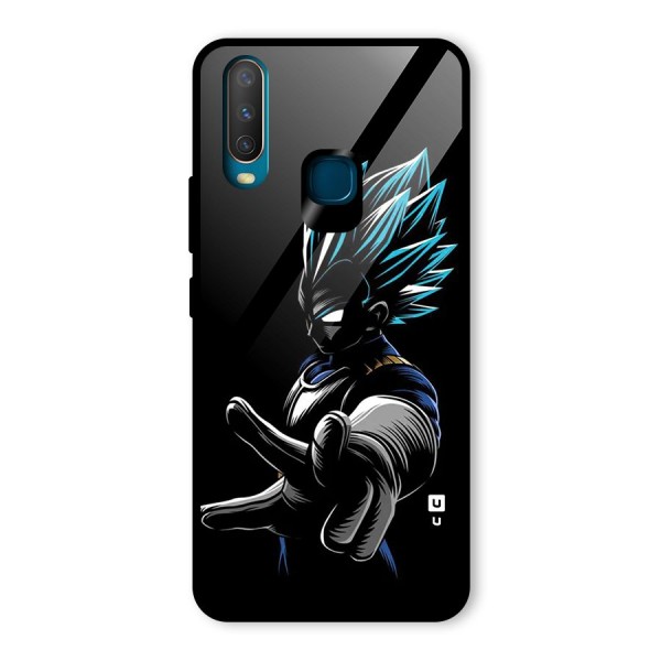 Vegeta Super Saiyan Glass Back Case for Vivo Y12