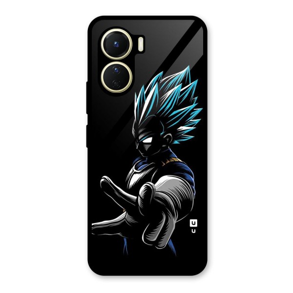 Vegeta Super Saiyan Glass Back Case for Vivo Y16