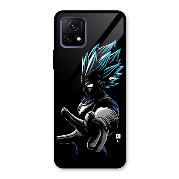 Vegeta Super Saiyan Glass Back Case for Vivo Y72 5G