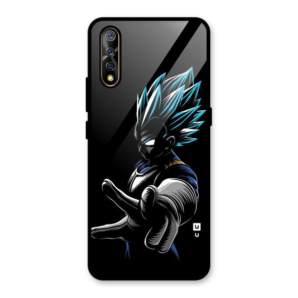 Vegeta Super Saiyan Glass Back Case for Vivo Z1x