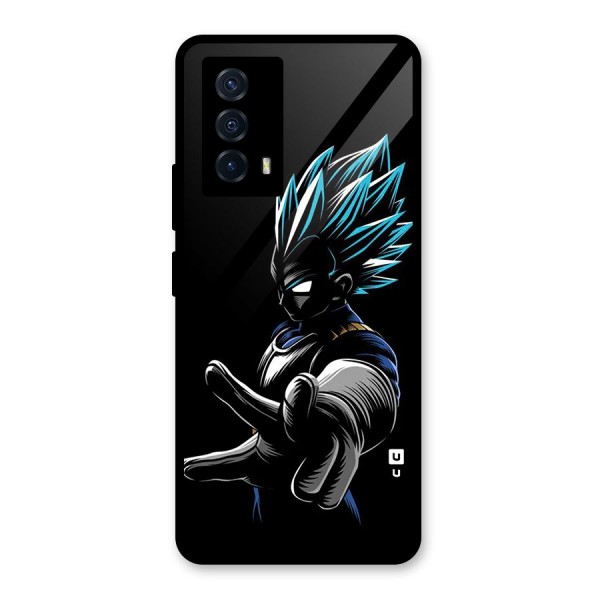 Vegeta Super Saiyan Glass Back Case for Vivo iQOO Z5