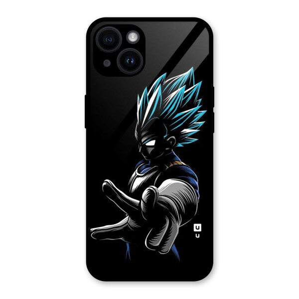 Vegeta Super Saiyan Glass Back Case for iPhone 14