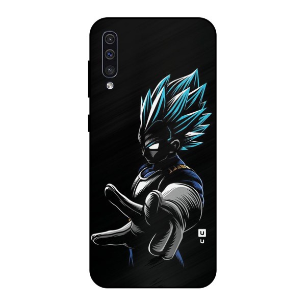 Vegeta Super Saiyan Metal Back Case for Galaxy A50