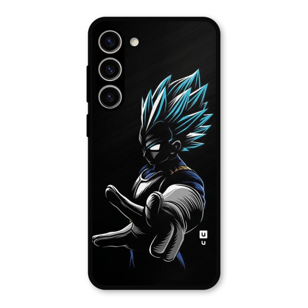 Vegeta Super Saiyan Metal Back Case for Galaxy S23 Plus