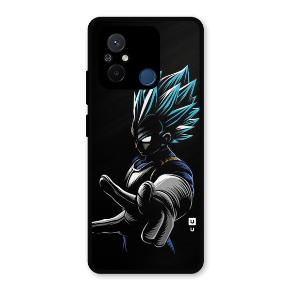 Vegeta Super Saiyan Metal Back Case for Poco C55