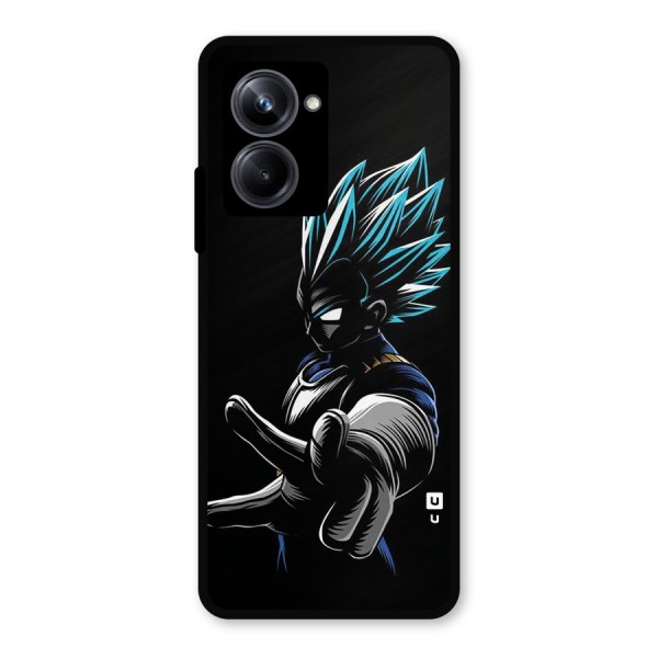 Vegeta Super Saiyan Metal Back Case for Realme 10 Pro