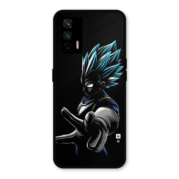 Vegeta Super Saiyan Metal Back Case for Realme X7 Max