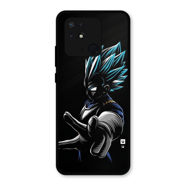 Vegeta Super Saiyan Metal Back Case for Redmi 10